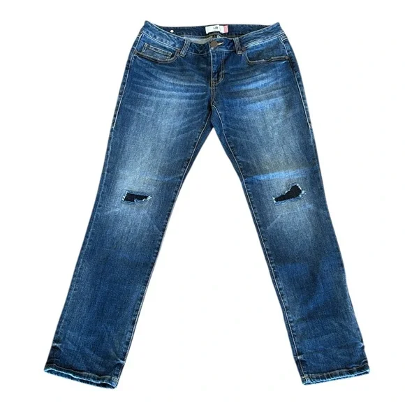Cabi Slim Boyfriend Blue Jeans Style 5695 Size 6 - Picture 1 of 7